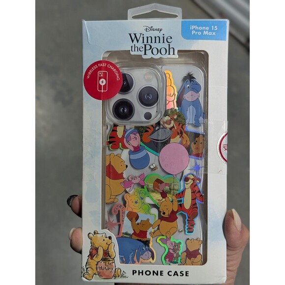 DISNEY Winnie The Pooh and Friends Apple iPhone 15 Pro Max Phone Case-NEW IN BOX - Picture 4 of 5